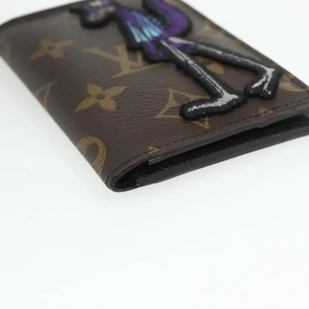 Louis Vuitton Monogram Embroidered Cartoon LV Friends Pocket Organizer - Picture 9 of 14